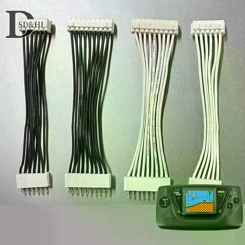 Dedicated Motherboard Cable For Game Gear 9P Power Board & 6P Volume Board Cables GG Board Wire Connector Ribbon Cable