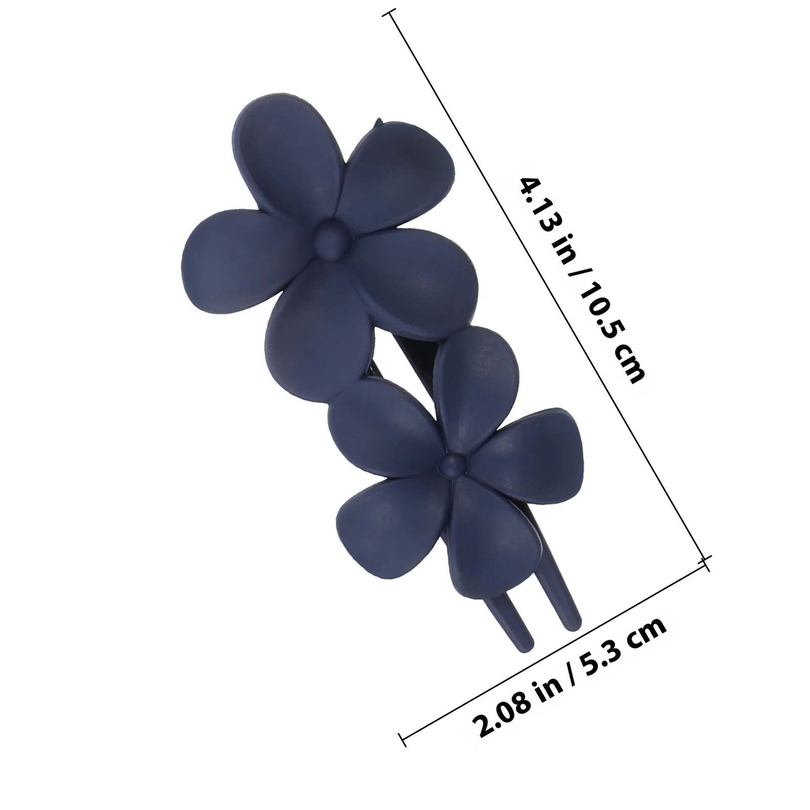 3 قطع من مشابك الشعر على شكل زهرة، مشابك على شكل زهرة لحجم الشعر السميك الطويل، تستخدم مشابك الزهور للنساء