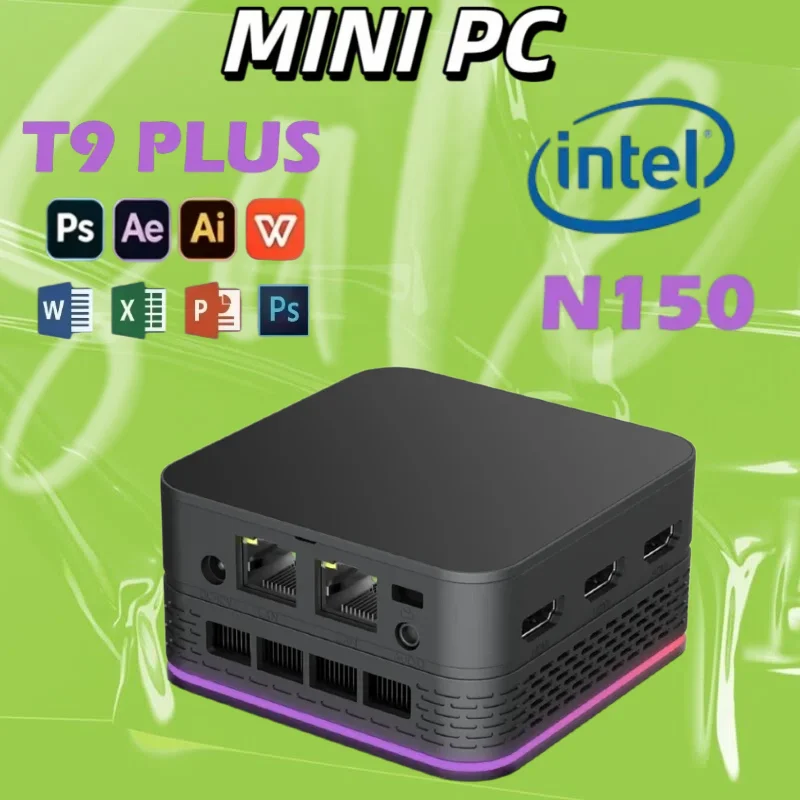 2026 SZBOX T9 PLUS Mini PC New Intel Core N150 Quad-Core Mini Computer For Office Business & Home Theater HTPC