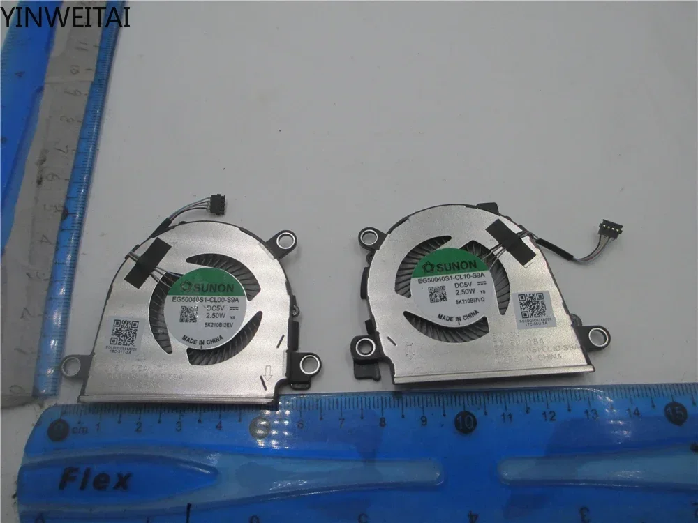 Laptop CPU+GPU Cooling Fan For HP TPN-Q248  EG50040S1-CL00-S9A 5V 2.25W EG50040S1-CL10-S9A