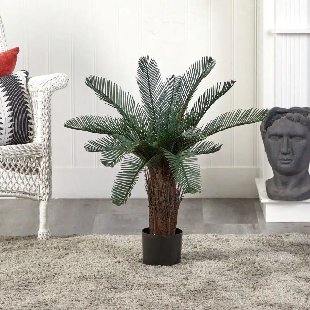 

2’ Cycas Artificial Palm Tree UV (Indoor/Outdoor) Home Decor