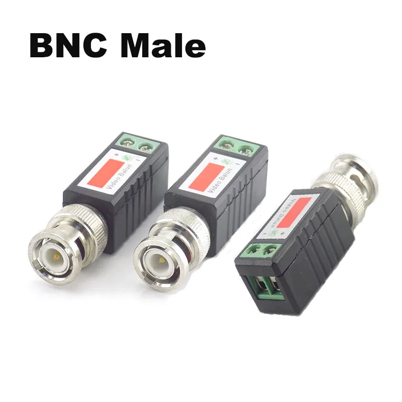 

10 пар CCTV video balun витой пассивный трансивер BNC Коаксиальный CAT5 камера UTP кабель коаксиальный адаптер для аналоговой камеры J17