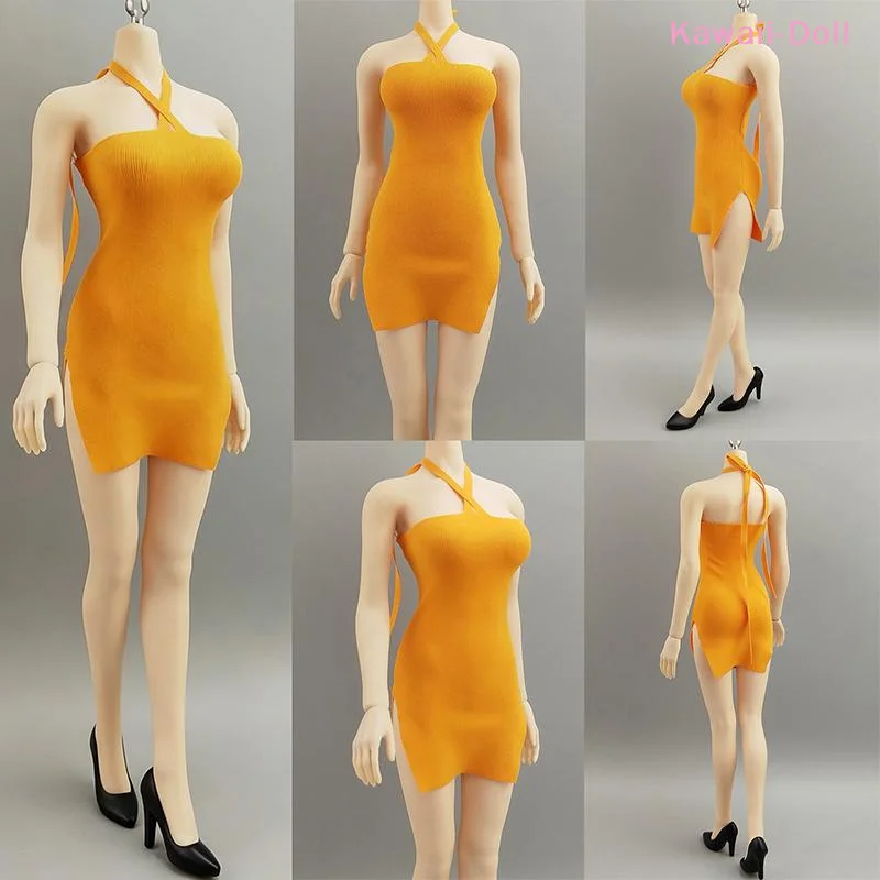 [DO]1/6 Scale High Neck Swimsuit Outfit For 6 Inch Female Soldier Action Figure Body Mini Dolls Decoration Accessories[DO] view 3