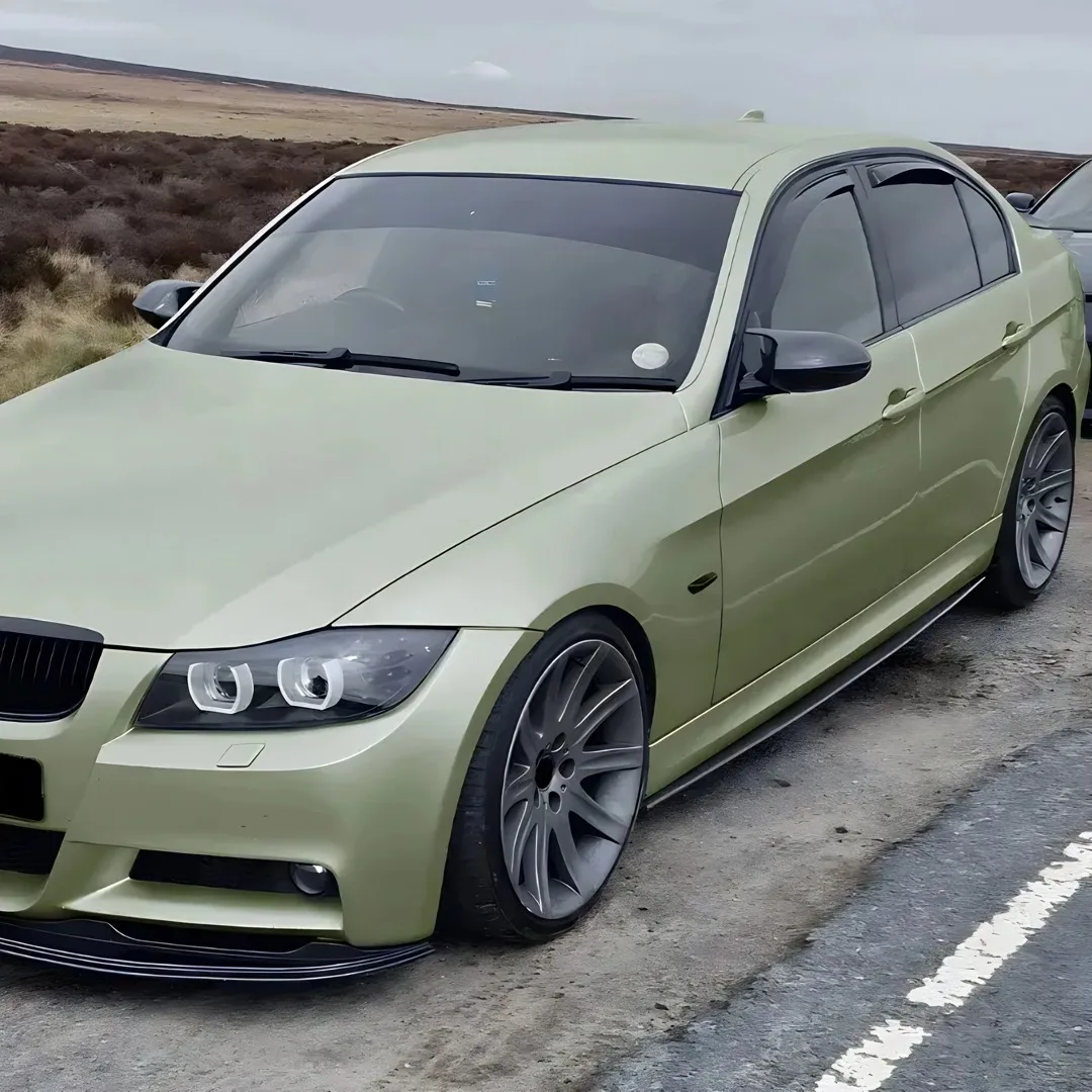 Für BMW 3er Serie 2005-2012 E90 M3 4-Türer 330i 320i 335i 318i MP-Style Seitenschweller Diffusor Spoiler Außenteile – Detail 5