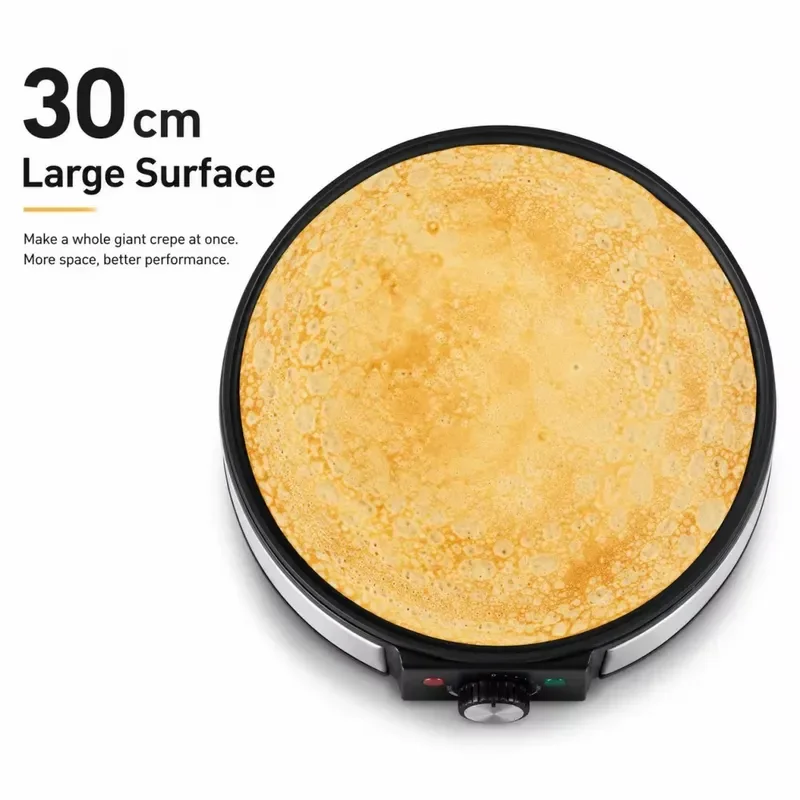 for OEM Electric Pancake Maker and Pan with Temperature Control Non-stick Coating Automatic Function for Pancakes