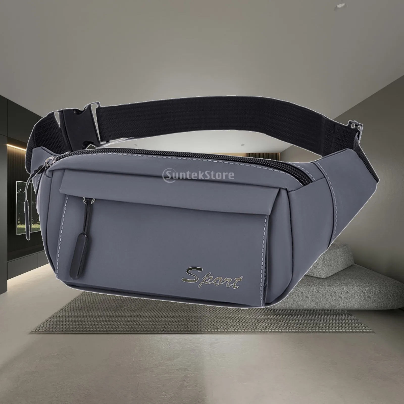 Fanny Pack Daypack Fashion Crossbody Bag Pouch Stylish Causal Belt Bag Shoulder Bag for Running Workout Outdoor Biking Camping
