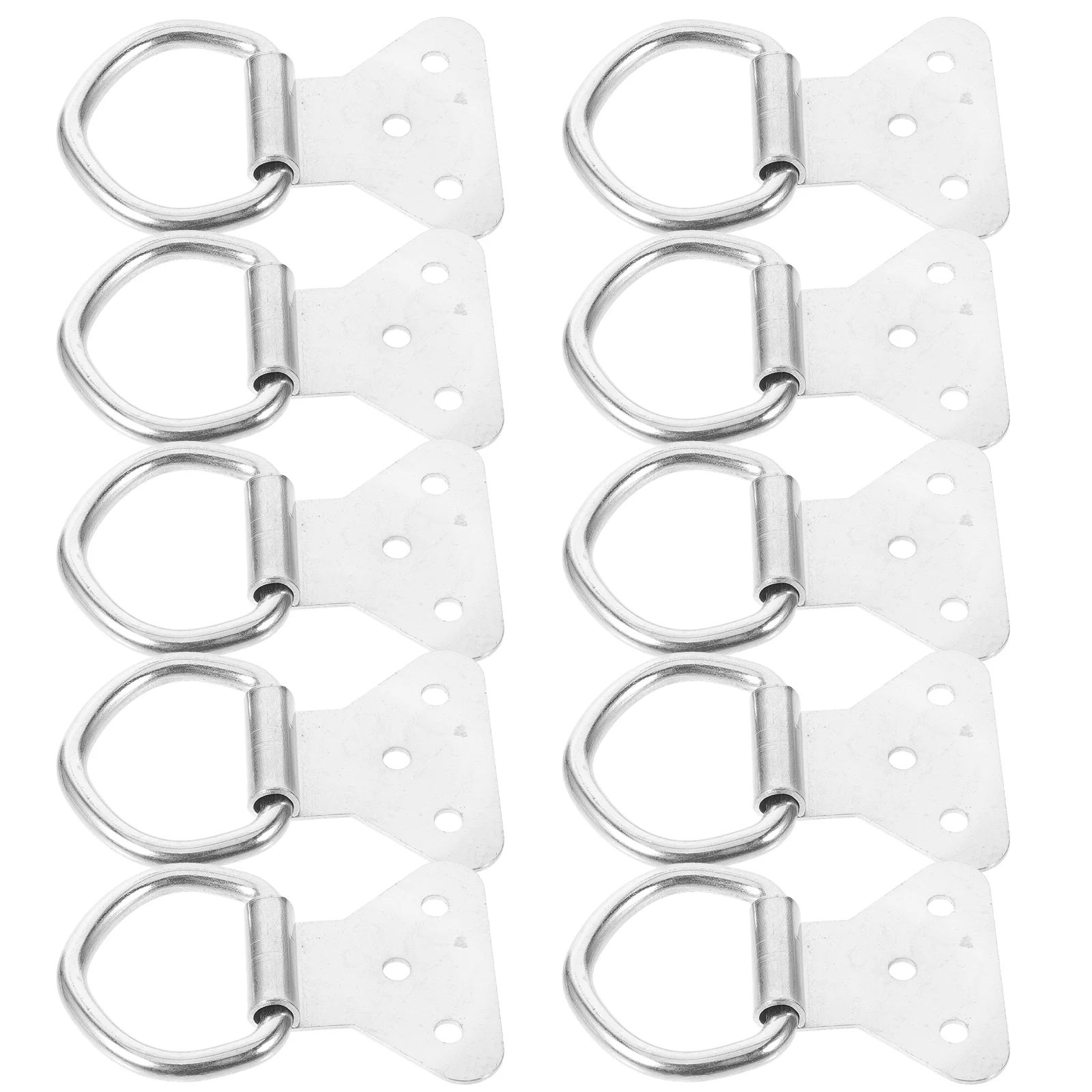 10 Pcs Stable Picture Hangers Canvas for Walls Wedding Dress Photo Frame Hooks Rings Heavy Duty Metal