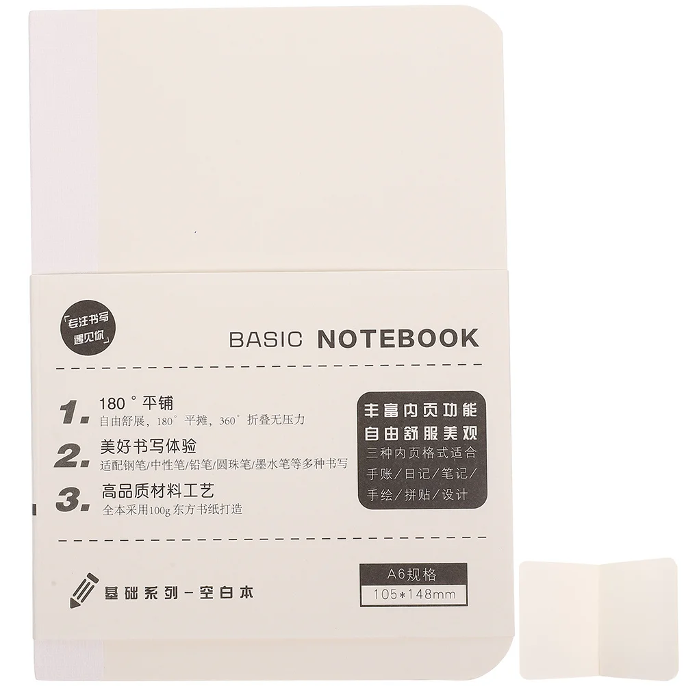 Recarga de papel para caderno a5, núcleo de conta manual, material de alta qualidade, escrita durável, página interna, bloco de notas, inserção, planejador, substituição