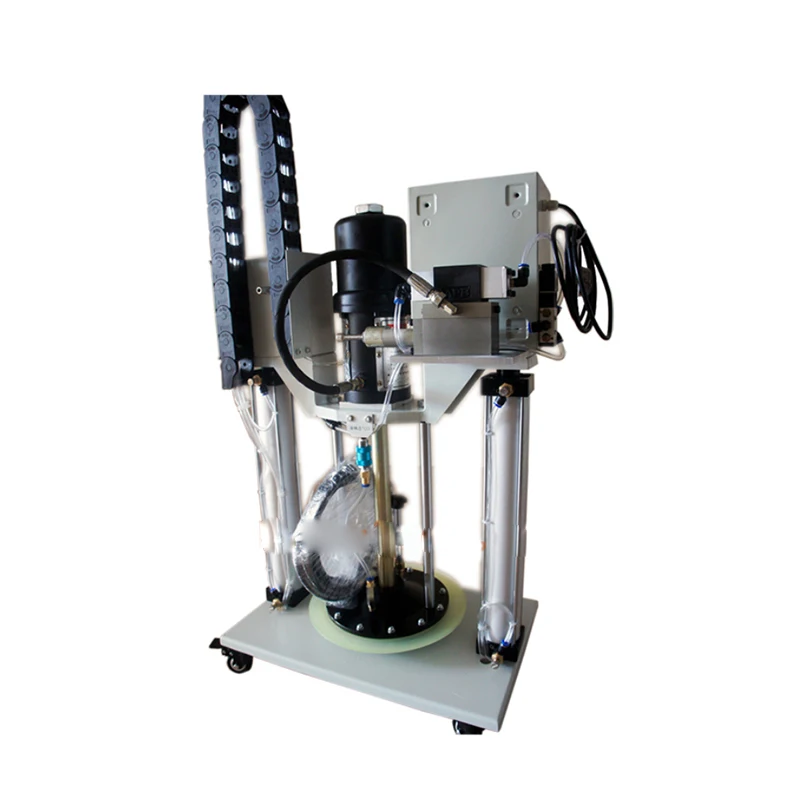 Precision Quantitative 4520A Double Column Pneumatic Filling Machine Grease Injector For High Viscosity Substances
