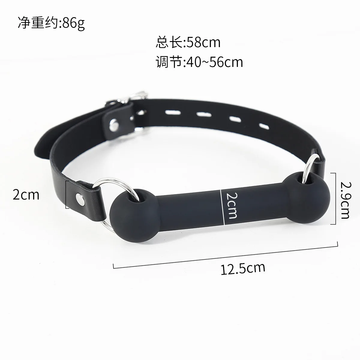 بولي Leather حلقة من جلد كرة سيليكون الكمامة تثبيت الفم عبودية الفم الكمامة الفم محشوة الجنس لعب للأزواج ألعاب الكبار لينة