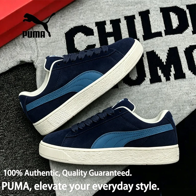 

PUMA Unisex Winter Suede XL Low Top Retro Bread Sneakers Classic Comfortable Wear Resistant Daily Casual Walking Shoes 395205-17