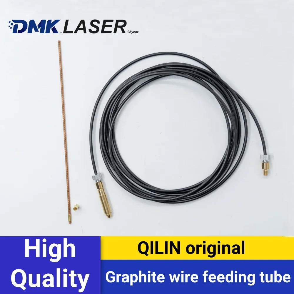 QILIN original Graphite Wire Feeding Tube 5m aluminum welding wire Hose For QILIN welder head BWT15/BWT16/BWT16S/BWT20/BWT20S
