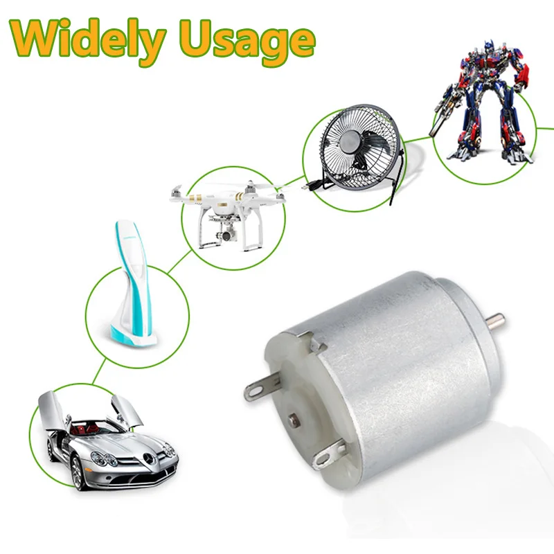 DC1.5-6V Brushless Mini DC Motor 3V 5V Micro Electric DC Motor for Toys Car Electric Boat Fan Mini Engine High Speed 5000RPM