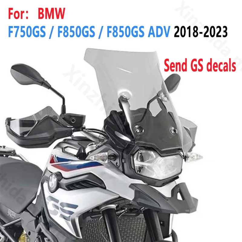 

For BMW F750GS F850GS F750 GS 2018-2023 New Motorcycle Windshield Windscreen Increased Wind Deflector Fixing Bracket F850 GS