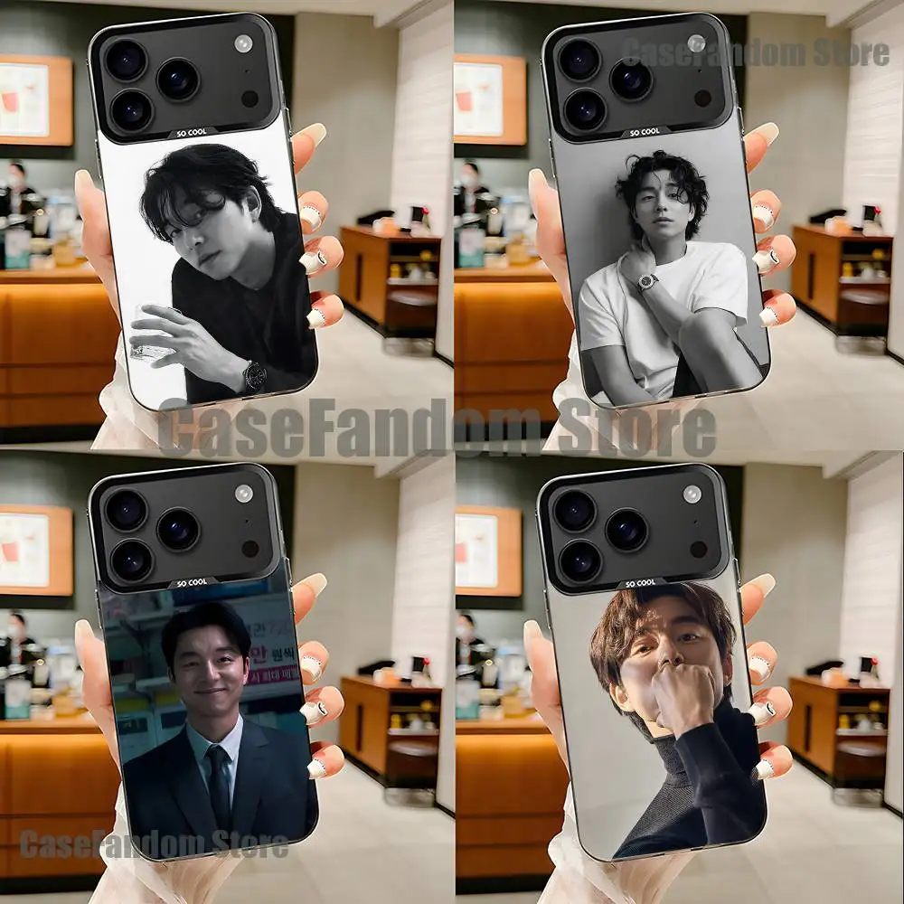 

G-Gong yoo Korea For Black Candy Matte Cover iPhone 17,16,15,14,13,12,11,Pro,MAX,Plus