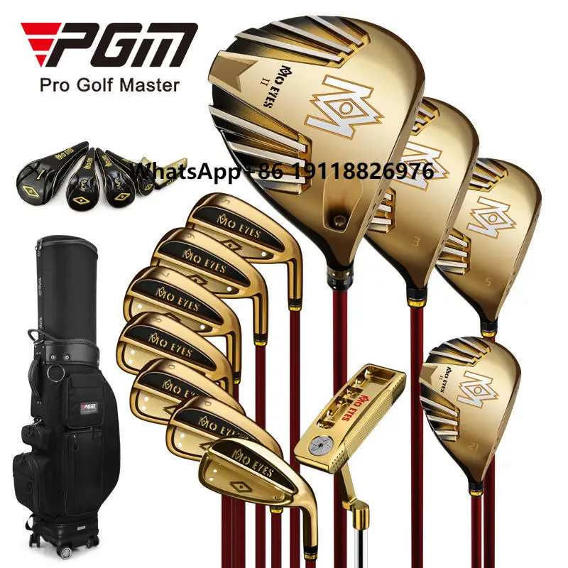 

PGM MTG028 MO EYES 2 Made in China Carbon Fiber Graphite Shaft Professional Men Golf Clubs Complete Set with Golf Bag