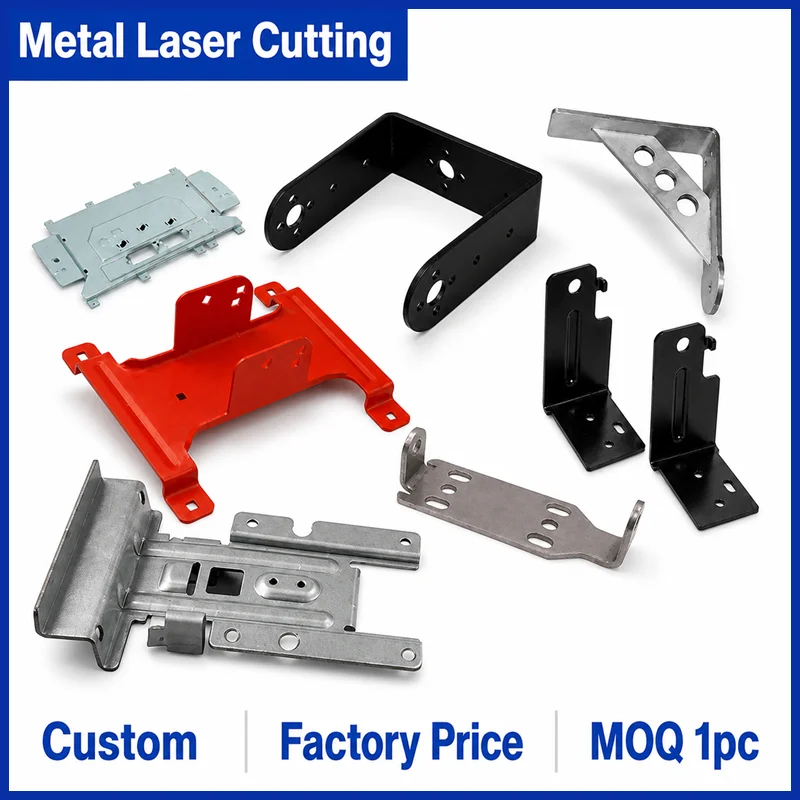 Factory Laser Cutting Services Welding Processing Precision Stainless Steel For Bracket Metal Frame Fabrication OEM Custom Parts