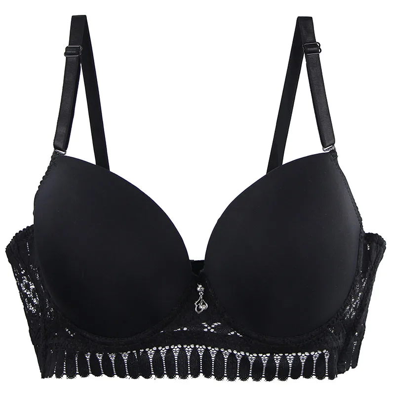 2024 Nowość 38/85 40/90 42/95 44/100 46/105 DE Cup Bras Black Blue Red Purple Pink Bielizna Dla Kobiet Koronkowa Kokarda Plus Size Bielizna