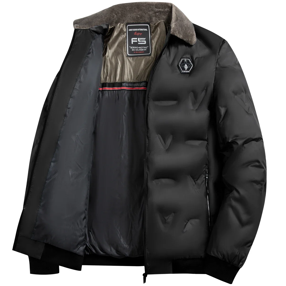 Male Jacket Men's Fashion Windbreaker Parka Coat Autumn Winter Overcoat Windproof Casual Warm Hombre New Streetwear Outdoors