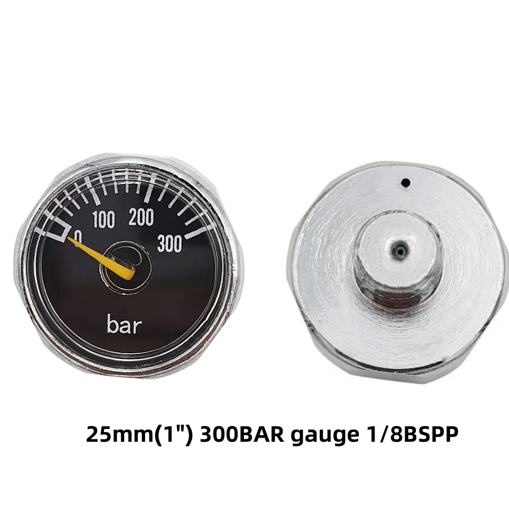 HPA Mini 1/8BSPP 1/8NPT Manometer Manometer Gasflasche Nachfüllregler Armaturen – Detail 5