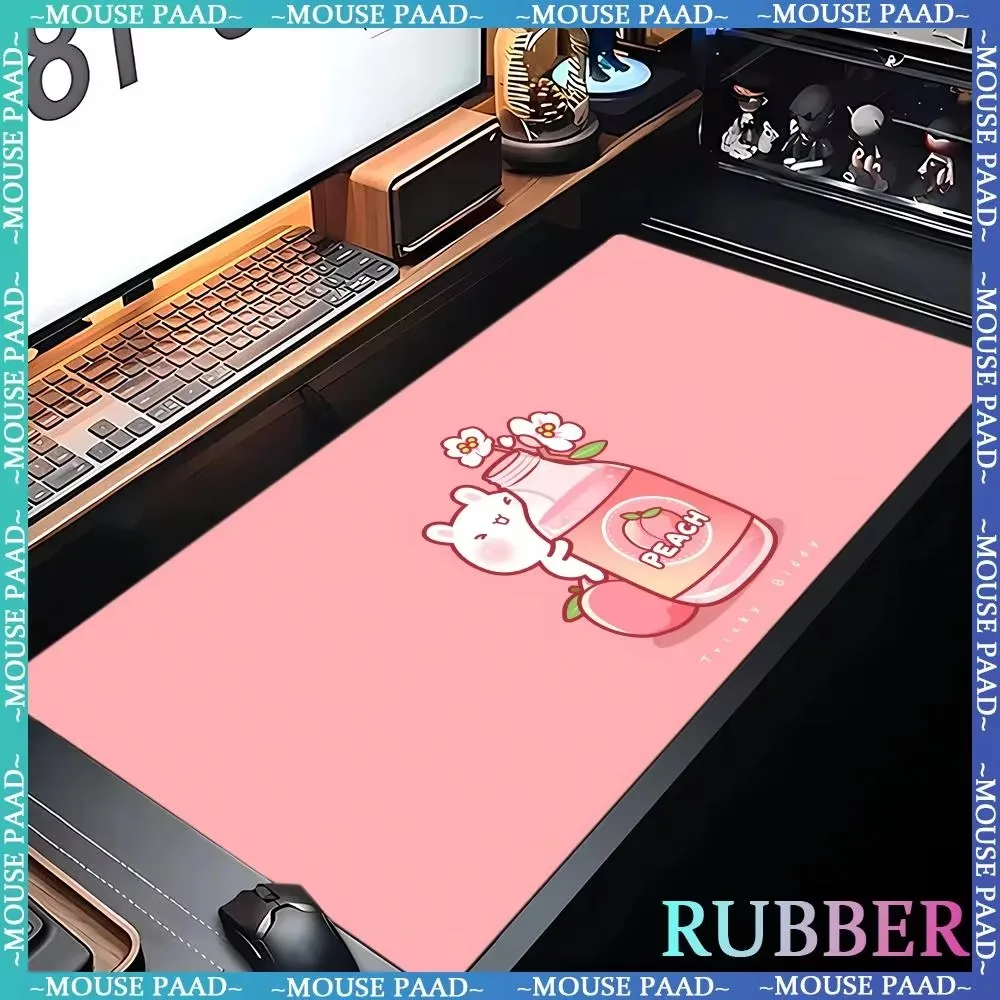 Pudim bonito dos desenhos animados Mouse Pad, Computador, Laptop, Anime, Teclado, Grande, Gamer, Mesa, Mat, Decorativo, XXL