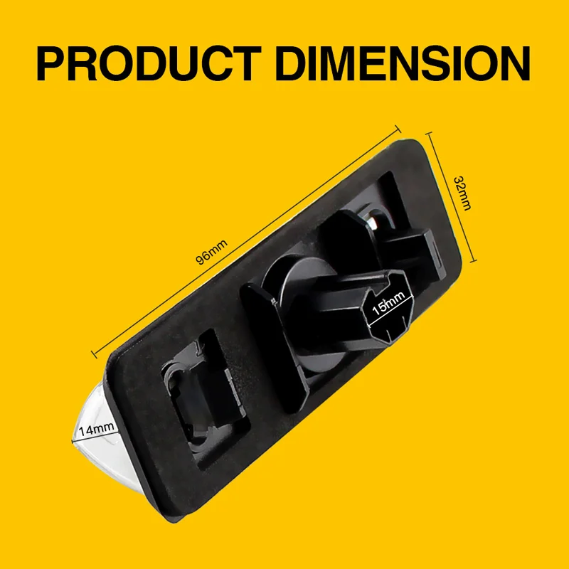 2Pcs/Set LED License Plate Lights For Toyota Camry/Aurion Avensis Verso Echo Prius Number lamp