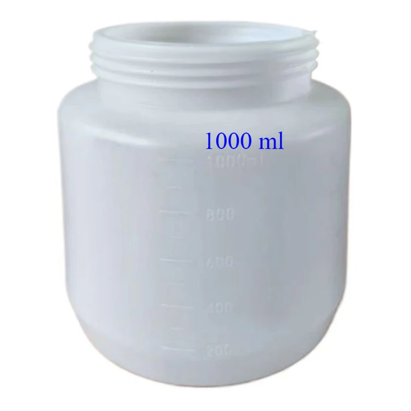 1000ml Electric Spray Gun Spare Parts Accessories Paint Sprayers Bucket Can Container Repair Window Wall House Bathroom