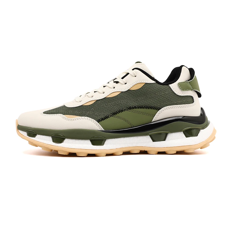 

Men Fashion Outdoor Sneakers Anti Slip Wear-Resistant Climbing Hiking Shoes Male Comfort Elastic Brand Casual Sneakers Running