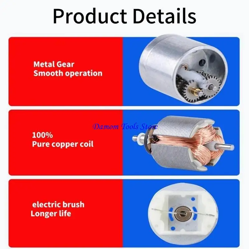 57BE 25mm Diameter Gearboxes Electric Motor Low Speed Gearboxes Reducer Easy to Use