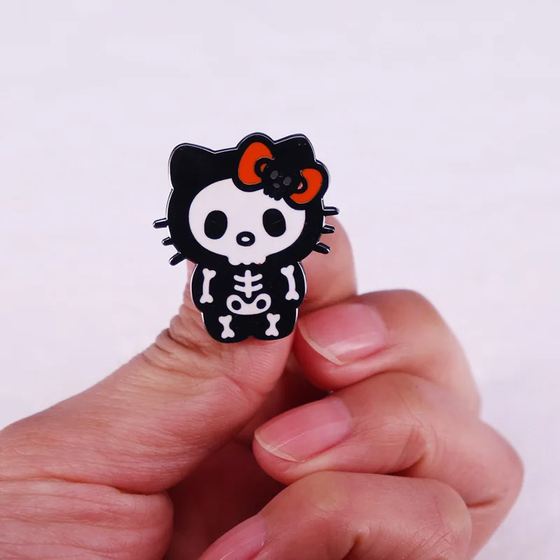 Halloween Cute Cartoon Lapel Pins for Backpacks Brooches Badges on Backpack Enamel Pin Jewelry Accessories Wholesale