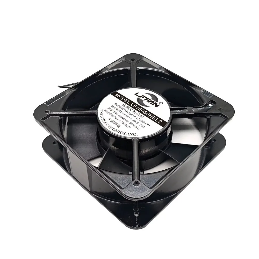 for LFFAN LF15050HBL2 220V 35W 38W Cabinet Distribution Box Welding Machine Cooling Fan 15050