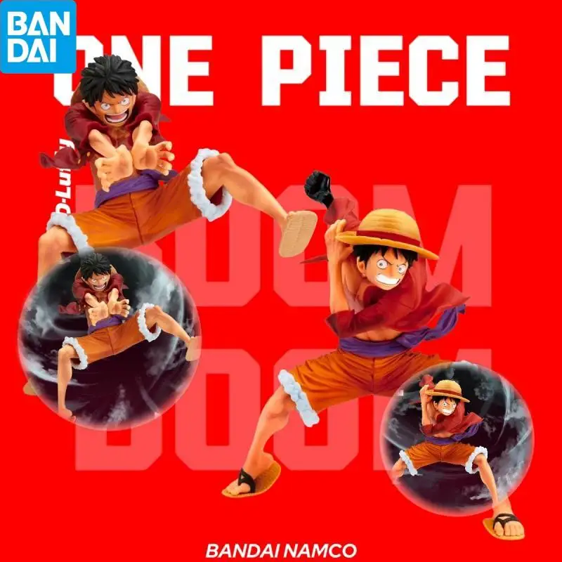 

Genuine BANDAI NAMCO One Piece MAXIMATIC Monkey D Luffy PVC Figure in stock Collector Figurine Toys New and unopened Model gift