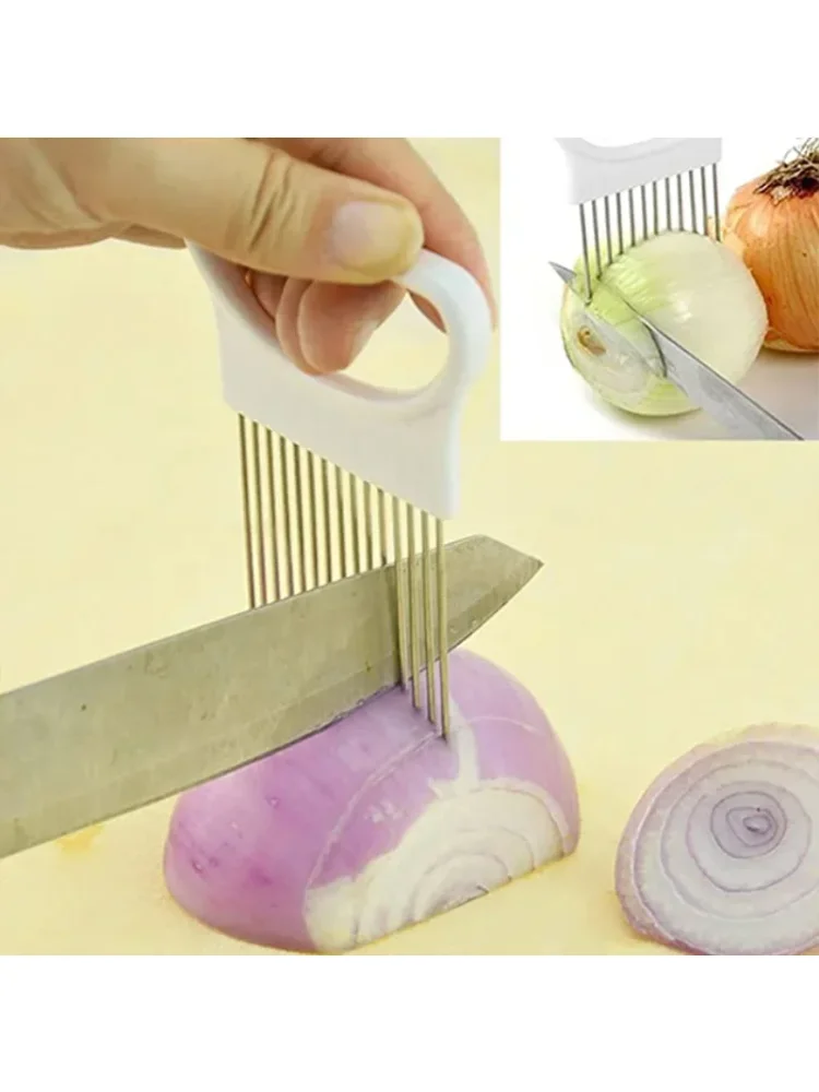 Potong Bawang dengan Mudah Men - Onion Holder Slicer ulasan dan harga