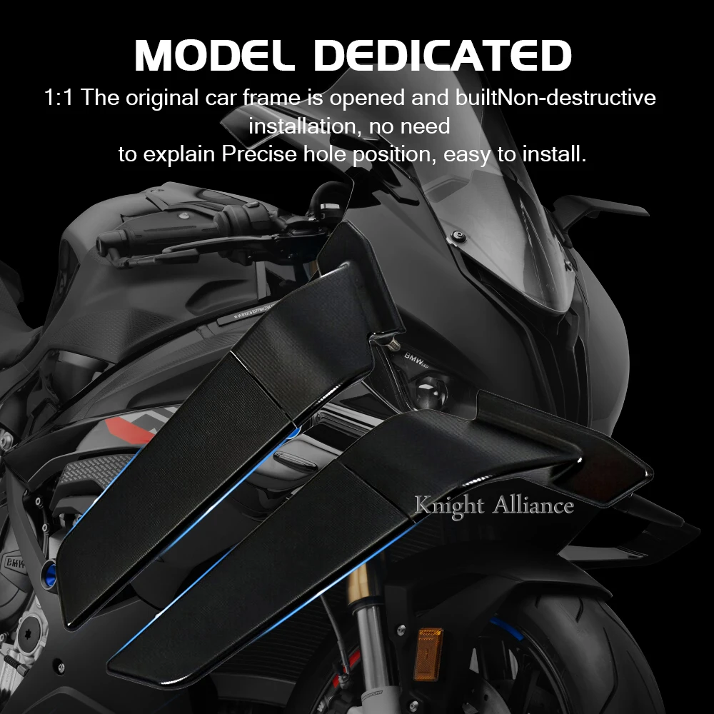 Voor Bmw S1000rr Accessoires Stealth Spiegels S 1000 Rr Verstelbare Winglet 2019-2023 S1000 Rr S 1000rr Rr S1000 S1000rr Onderdelen 2022