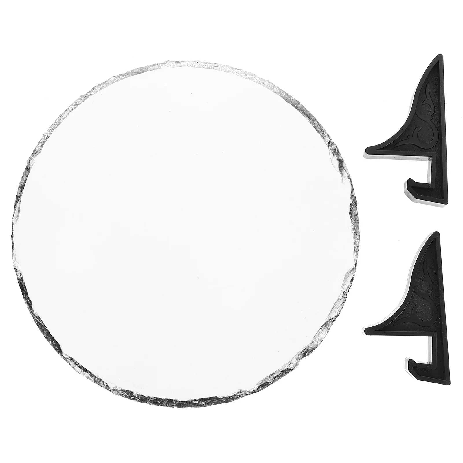 

Round Sublimation Photo Frame Blank Heat Transfer Picture Holder Lightweight Smooth Surface DIY Photo