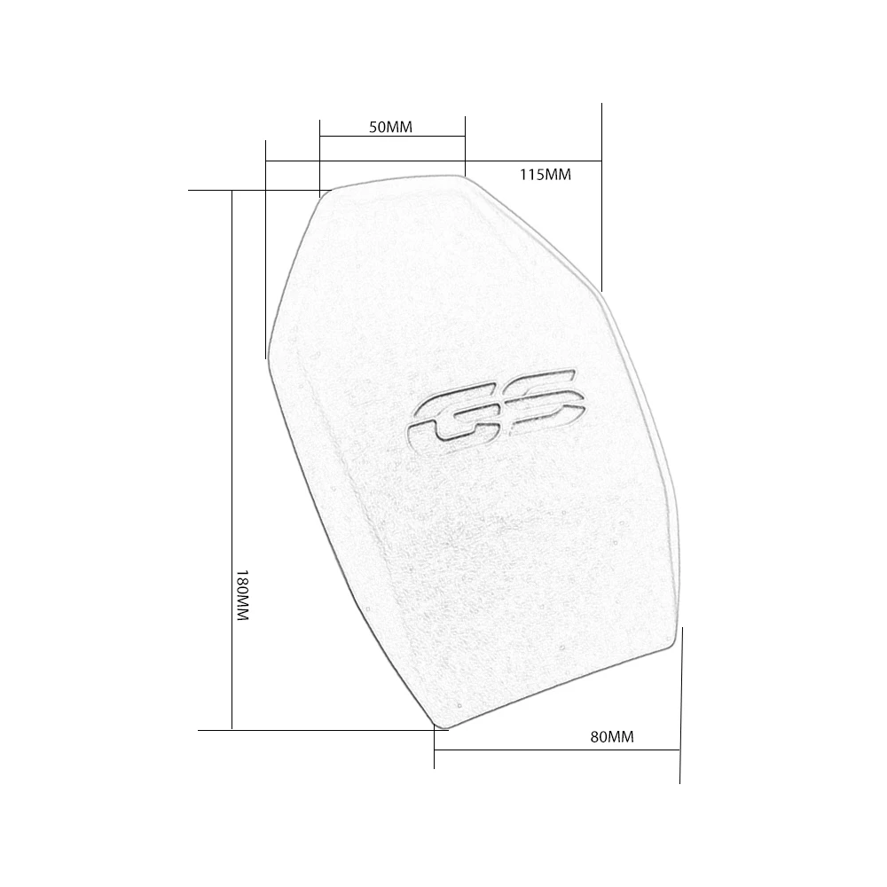 For BMW R1250GS R 1250 GS 1200 R1250 R1200 LC R1200GS 2013-2023 Motorcycle Fuel Tank Pad Protector Cap Rubber Protection Cover