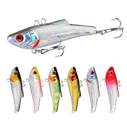 1pcs Sinking VIB Fishing Lure 7cm 7g Vibration Artificial Baits Winter Ice Fishing Wobblers Bass Crankbait Fishing Tackle