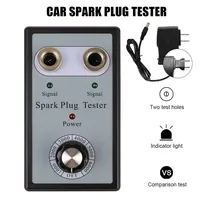 Automotive Coil Detector Ignition System Tester Spark Plug Tester Wire Diagnostic Test Tool Dual Hole Tester Car Spark Testers