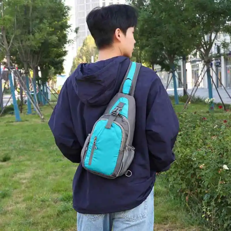 Waterproof Outdoor Chest Phone Bag - close-up view