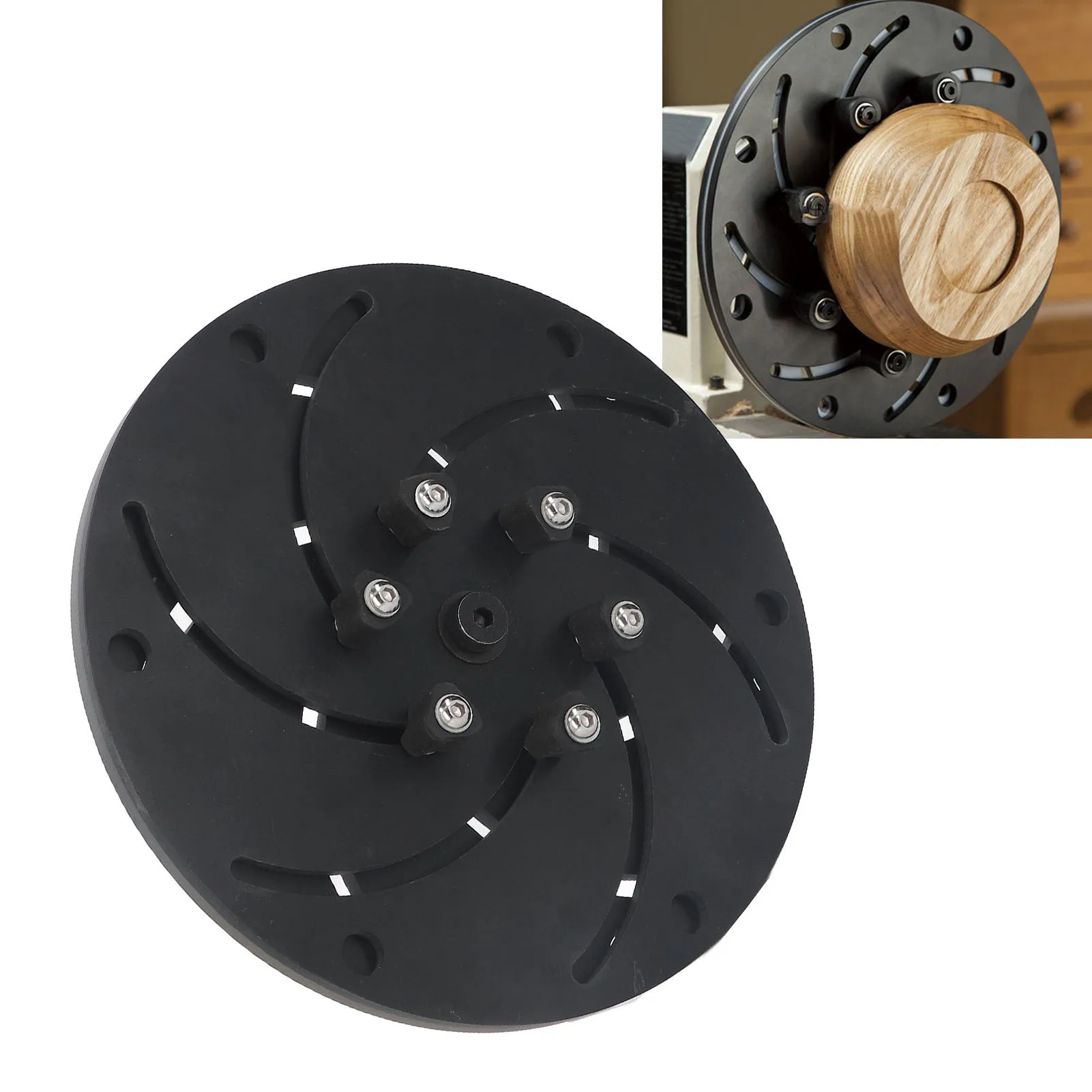 

M33 Woodworking Longworth Chuck Aluminum Alloy Self Centering Centrifugal Woodworking Chuck