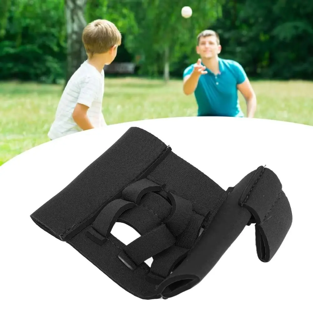 

Solid color Baseball Training Glove Breathable Lightweight Mini Baseball Glove Durable Polyester Fiber Finger Web Training Glove