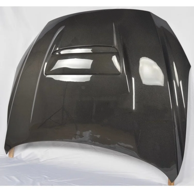 For 3 Axela 14-19 Light weight Bonnet Scoop Auto parts Carbon fiber Engine Cover Hood