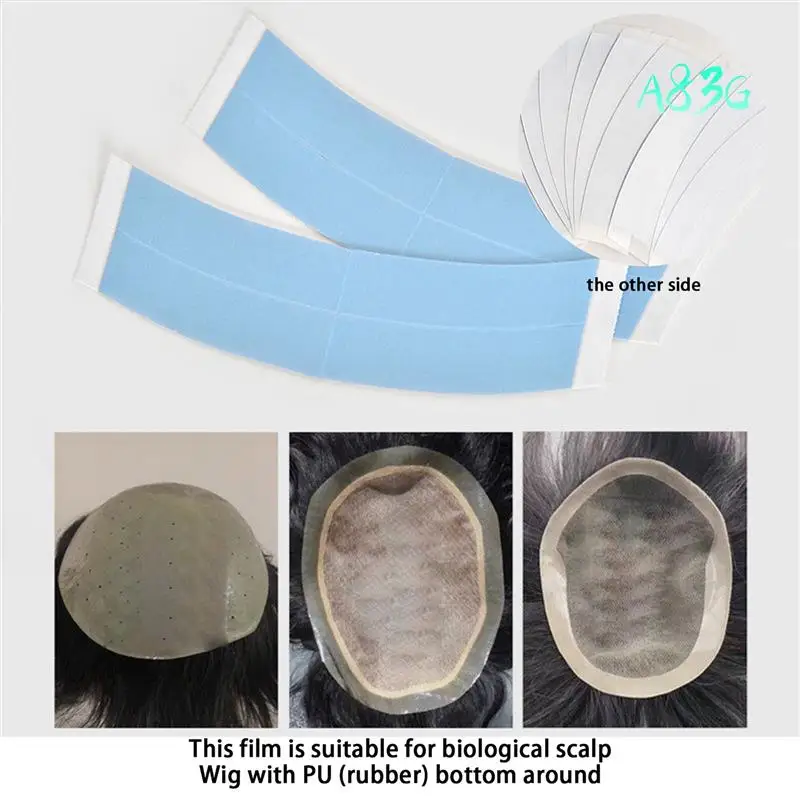 A83G-36Pc/Lot Strong Fixed Wig Double Tape Wig Adhesive Extended Hair Strip Waterproof For Toupee Lace Wig With Slitting Line