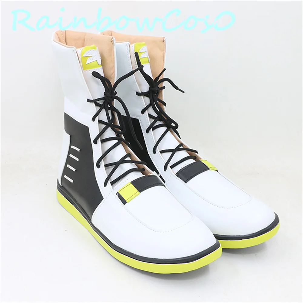 Arknights EXUSIAI Scarpe Cosplay Stivali Gioco Anime Halloween Natale RainbowCos0 W2802