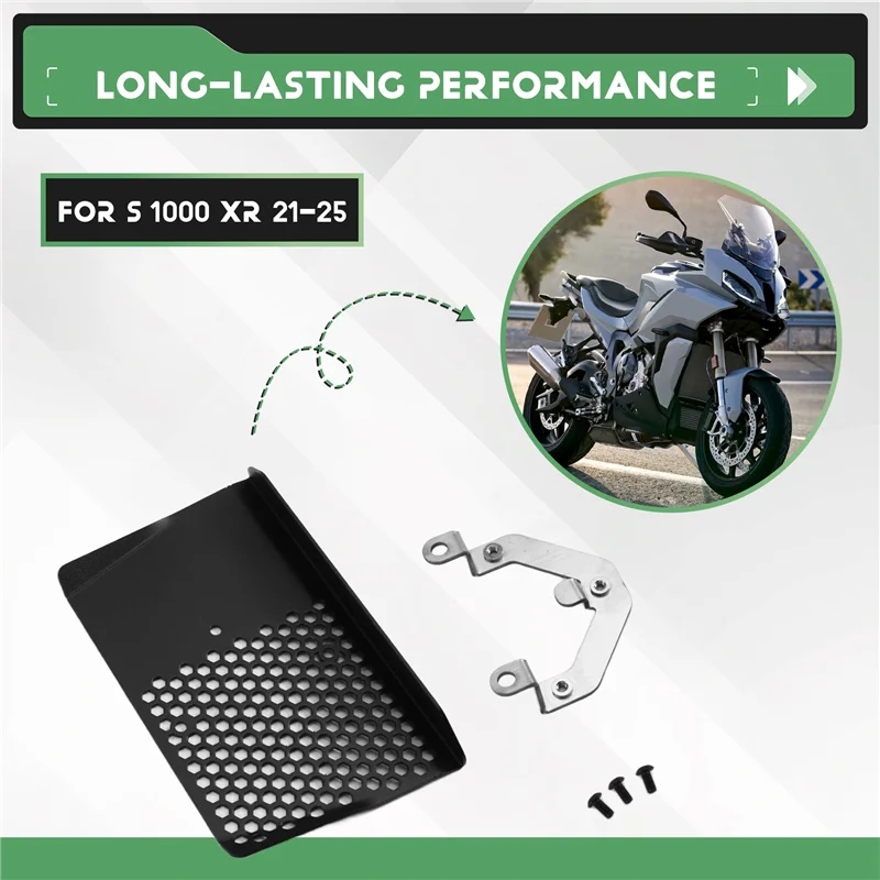 

Motorcycle Rectifier Guard Rectifier Guard For BMW S1000XR Rectifier Grille Cover