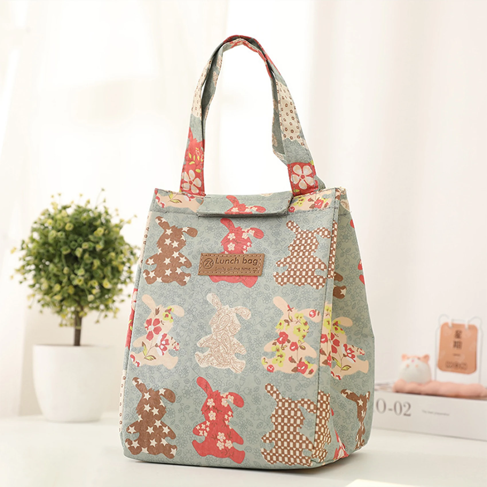 Lunch Bag Women Men Cooler Bags Thermal Storage Ice Pack Tote Student Bento Picnic Food Handbags Portable Lunch Box Work