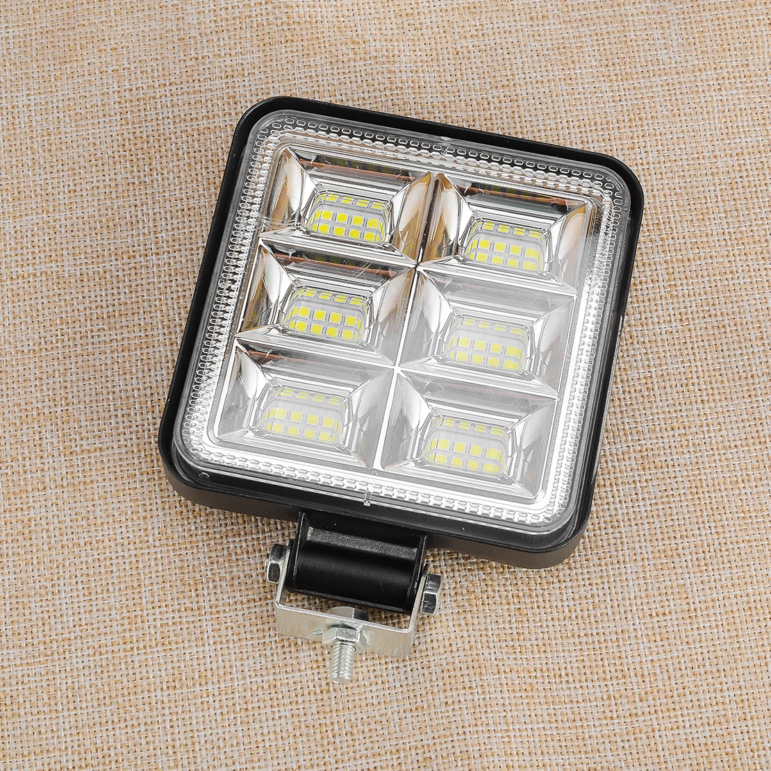 Square 4-Inch White LED Work Light Pods Flood Spot Lamp For Truck Off Road SUVs Vans Cars New High Quality