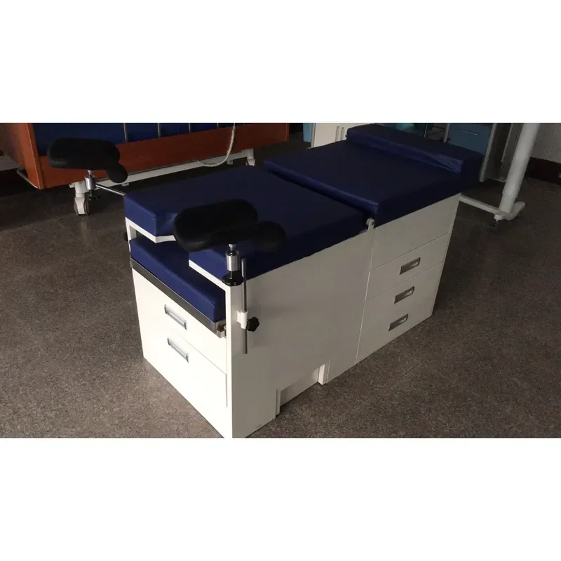 Gynecological Examination Table Women's Examination Bed Gynecology Chair Delivery Table with Drawers