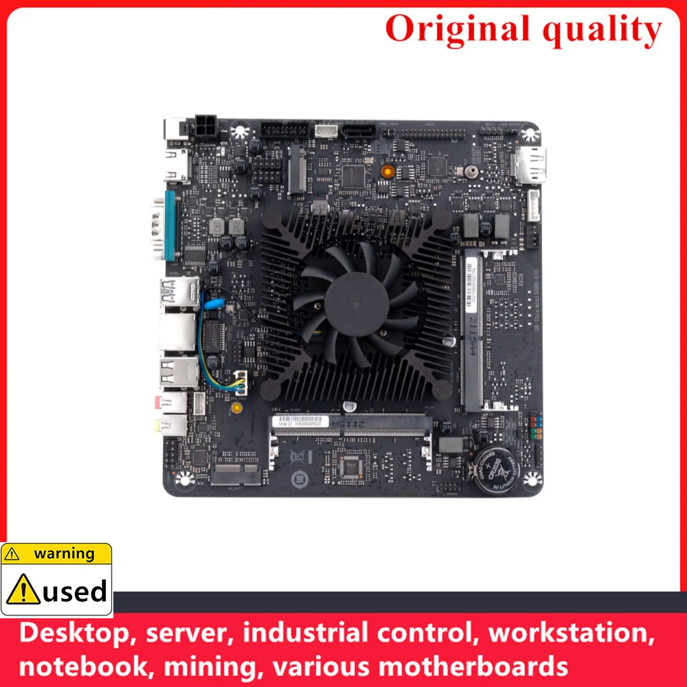 Used For Soyo N5095 DDR4 M.2 NVME SSD16G DC12V VGA HDMI NAS All-in-one cash registers MINI ITX Workstations motherboards