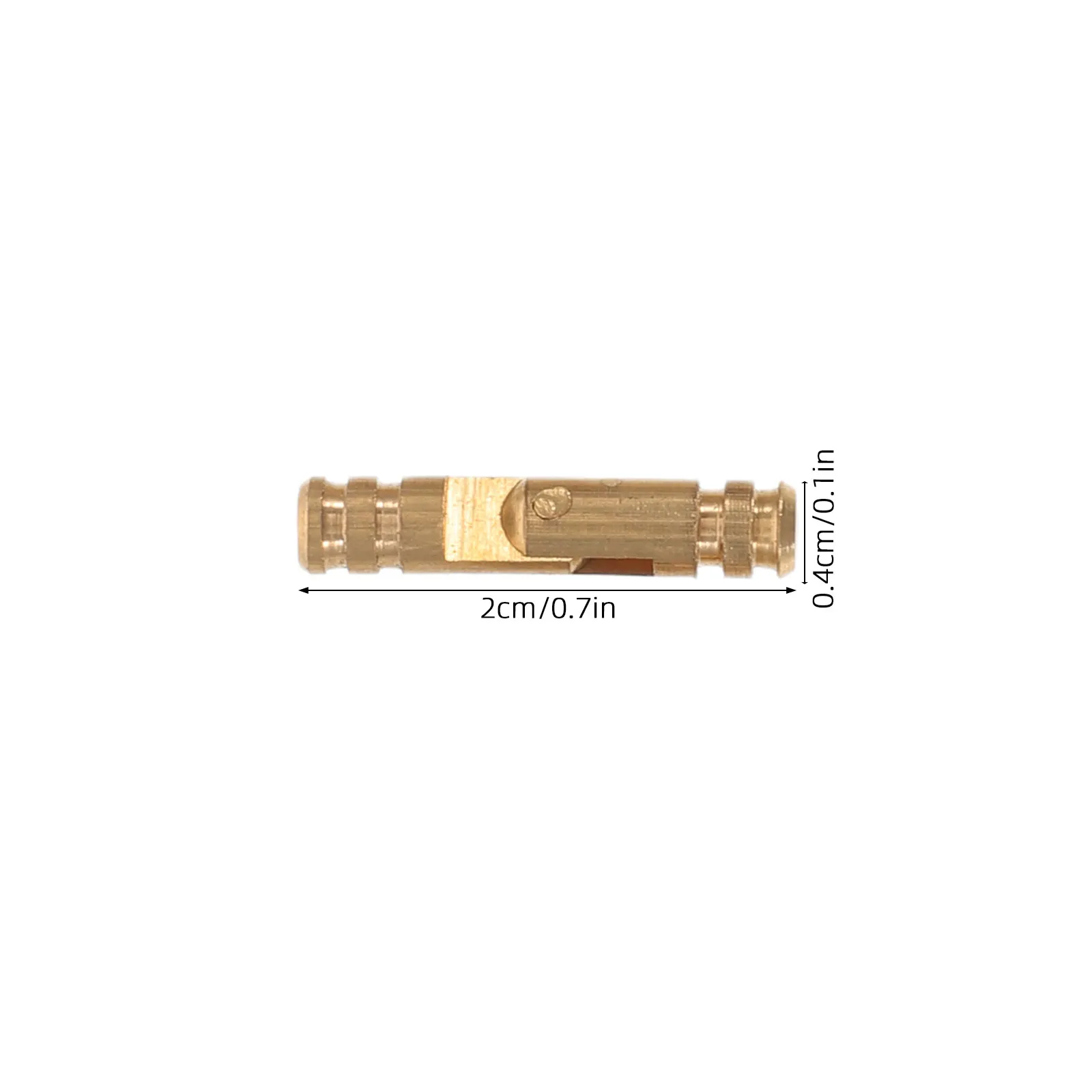25Pcs Solid Brass Jewelry Box Barrel Hinges Invisible Concealed Mini Hinges Silent Opening Small Hidden Furniture Hardware